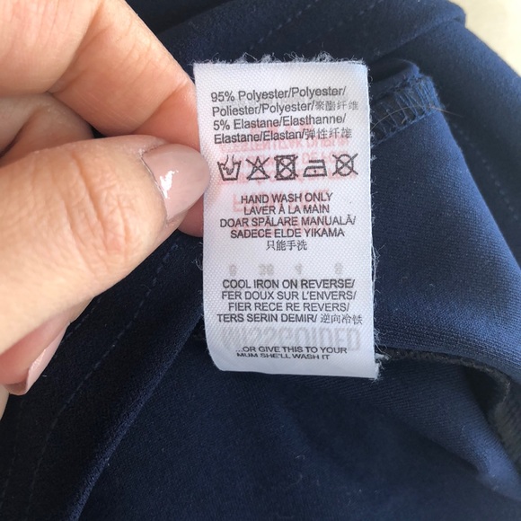 Missguided blue off shoulder dress - Picture 8 of 8